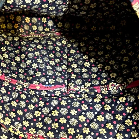 Vera Bradley large messenger bag in retired Boysenberry pattern. - Picture 3 of 5